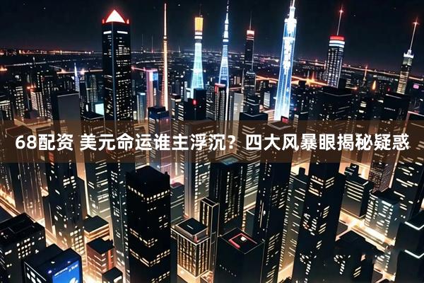 68配资 美元命运谁主浮沉？四大风暴眼揭秘疑惑